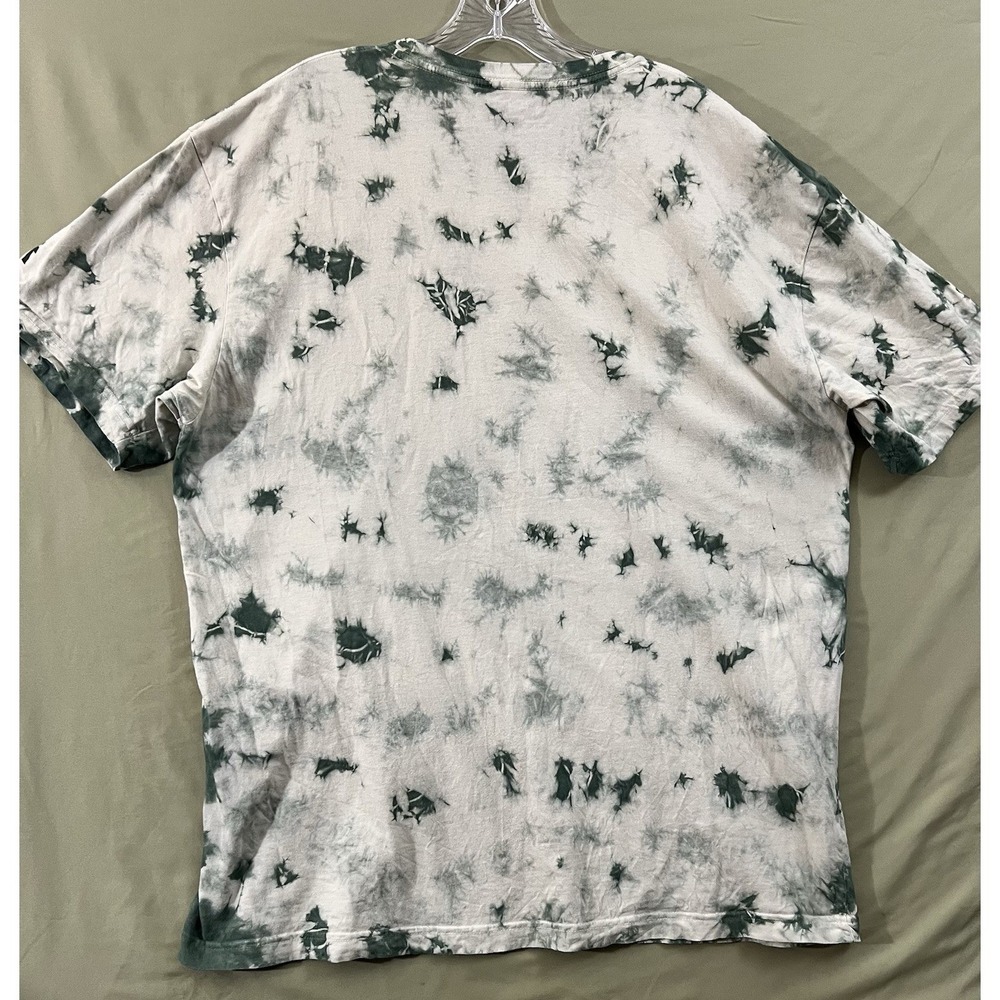Star Wars NEFF Brand Men's T-Shirt Grogu Baby Yoda Green Tie Dye 2XL - Picture 7 of 9